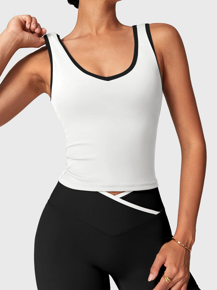 Vorti Alberta Contrast Trim Tank