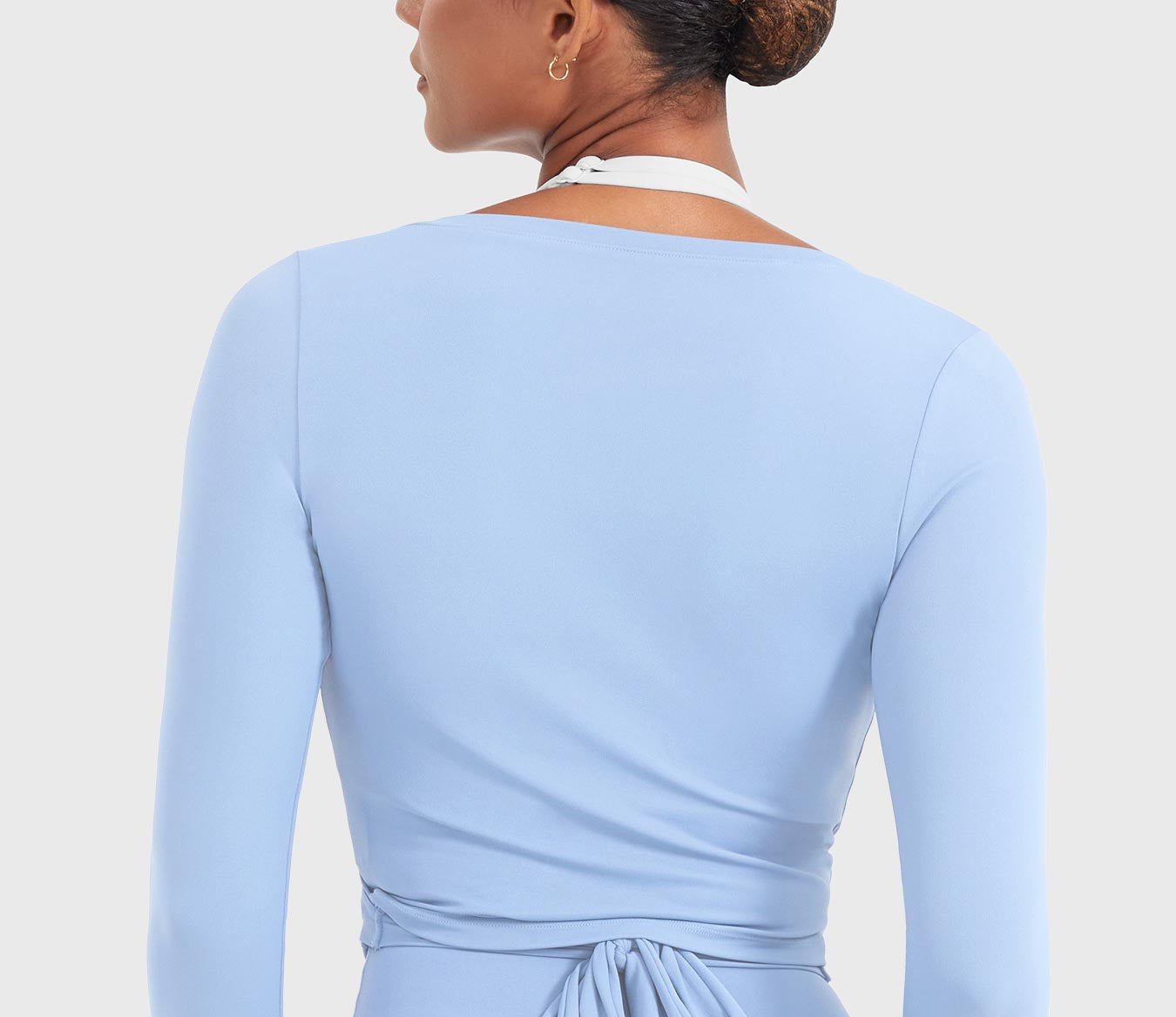 Vorti Michelie Long Sleeve Ballet Wrap Top