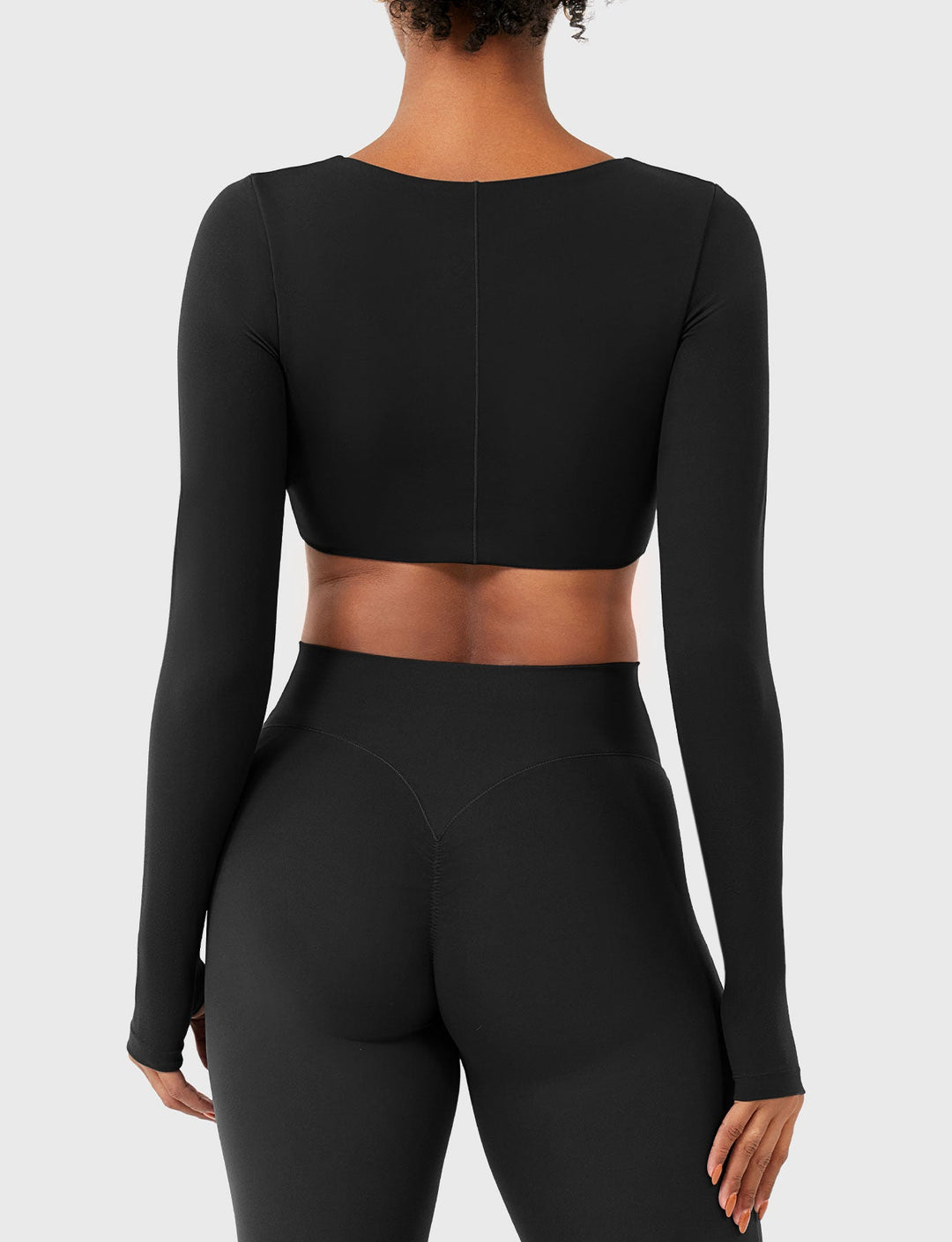 Vorti Agantha Ruched Long Sleeve Top