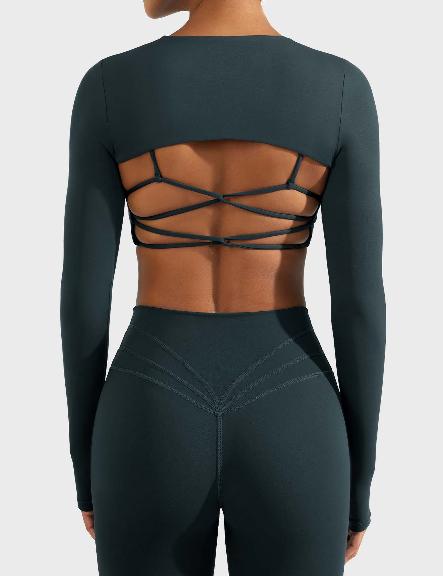 Vorti Crissy Long Sleeve Bolero Shrug