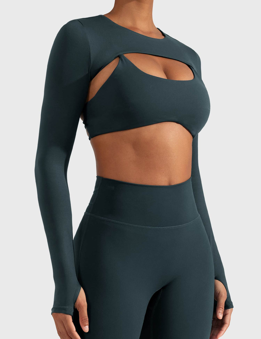 Vorti Crissy Long Sleeve Bolero Shrug