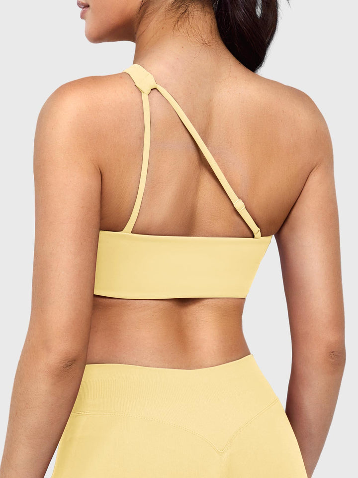 Vorti Claranie One Shoulder Sports Bra
