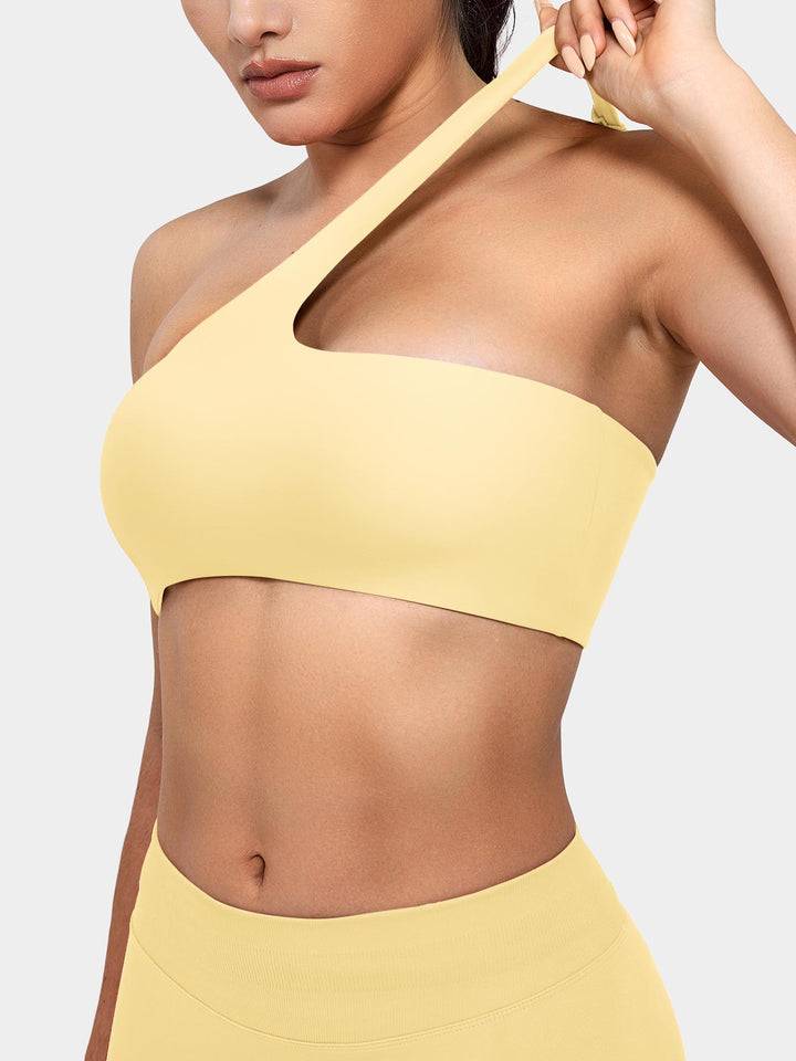 Vorti Claranie One Shoulder Sports Bra