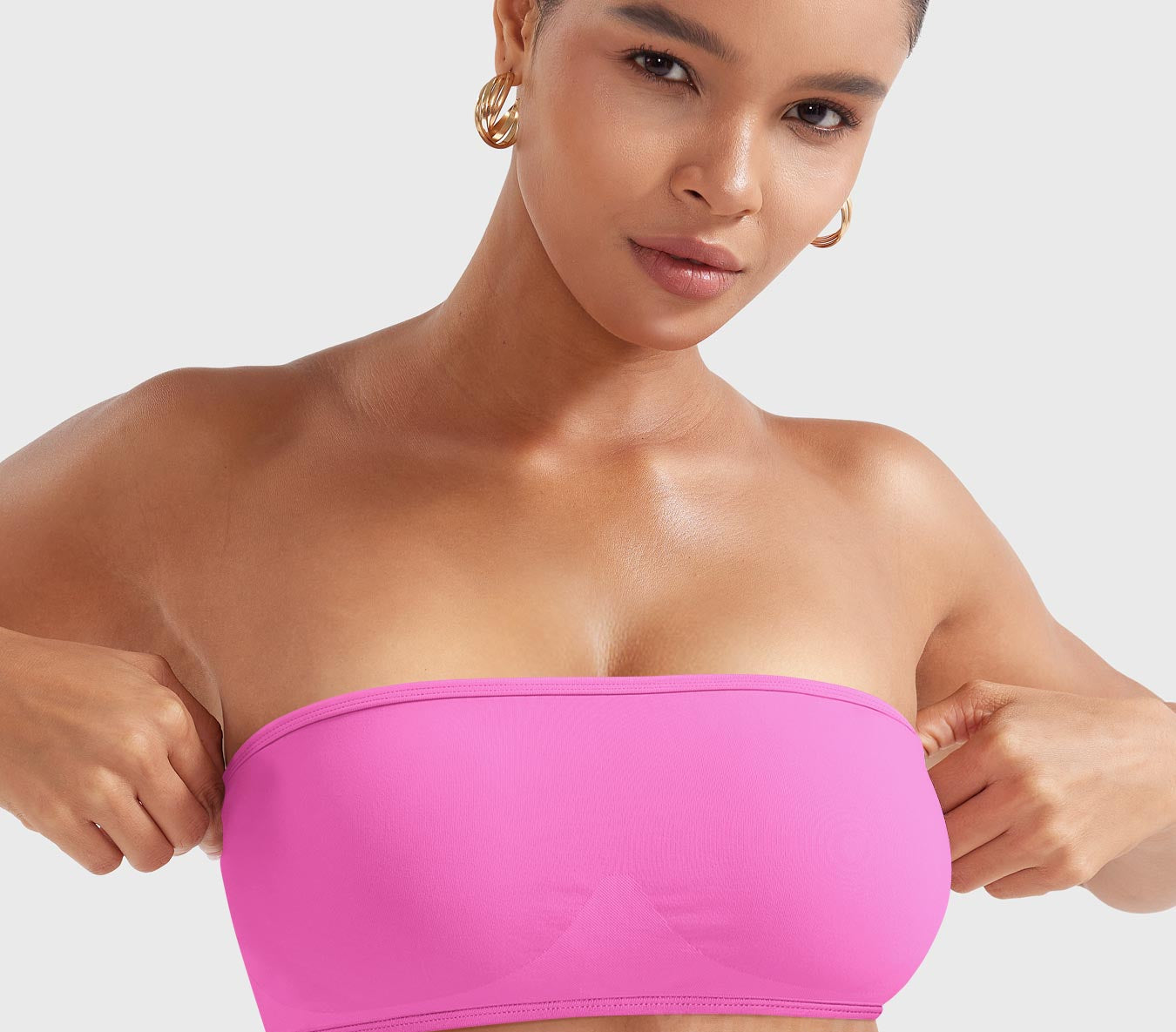 Vorti Alvna SoftHue Bandeau Sports Bra