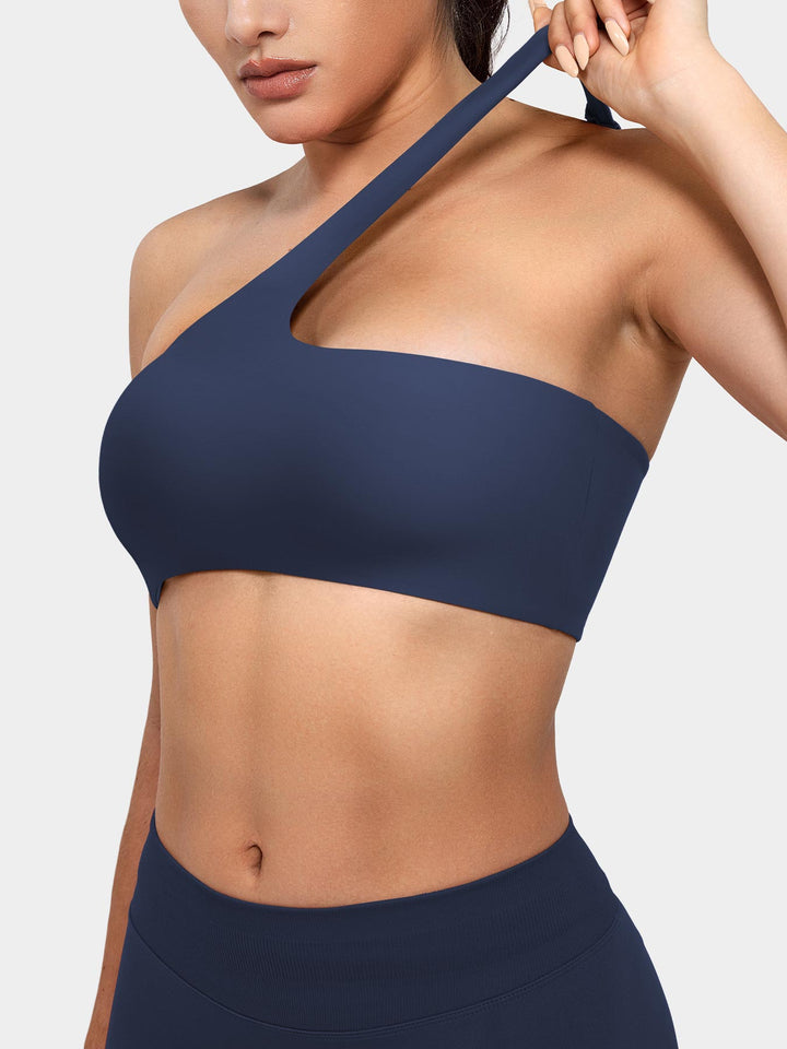 Vorti Claranie One Shoulder Sports Bra
