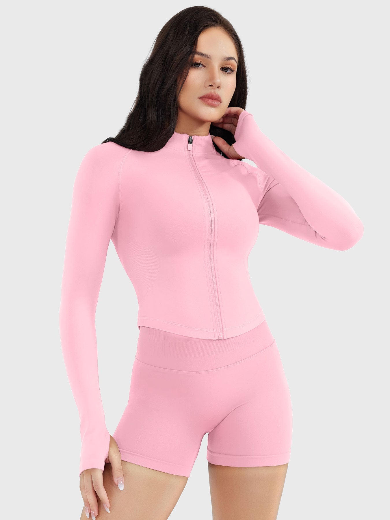 Vorti Antoniy SoftHue Seamless Zip Up Jacket
