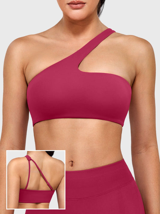 Vorti Claranie One Shoulder Sports Bra