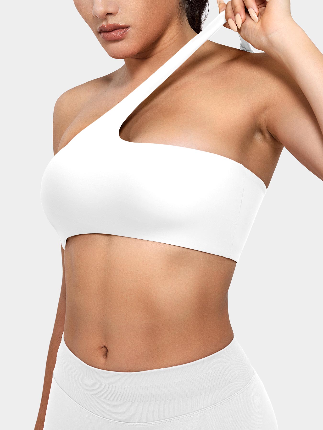 Vorti Claranie One Shoulder Sports Bra