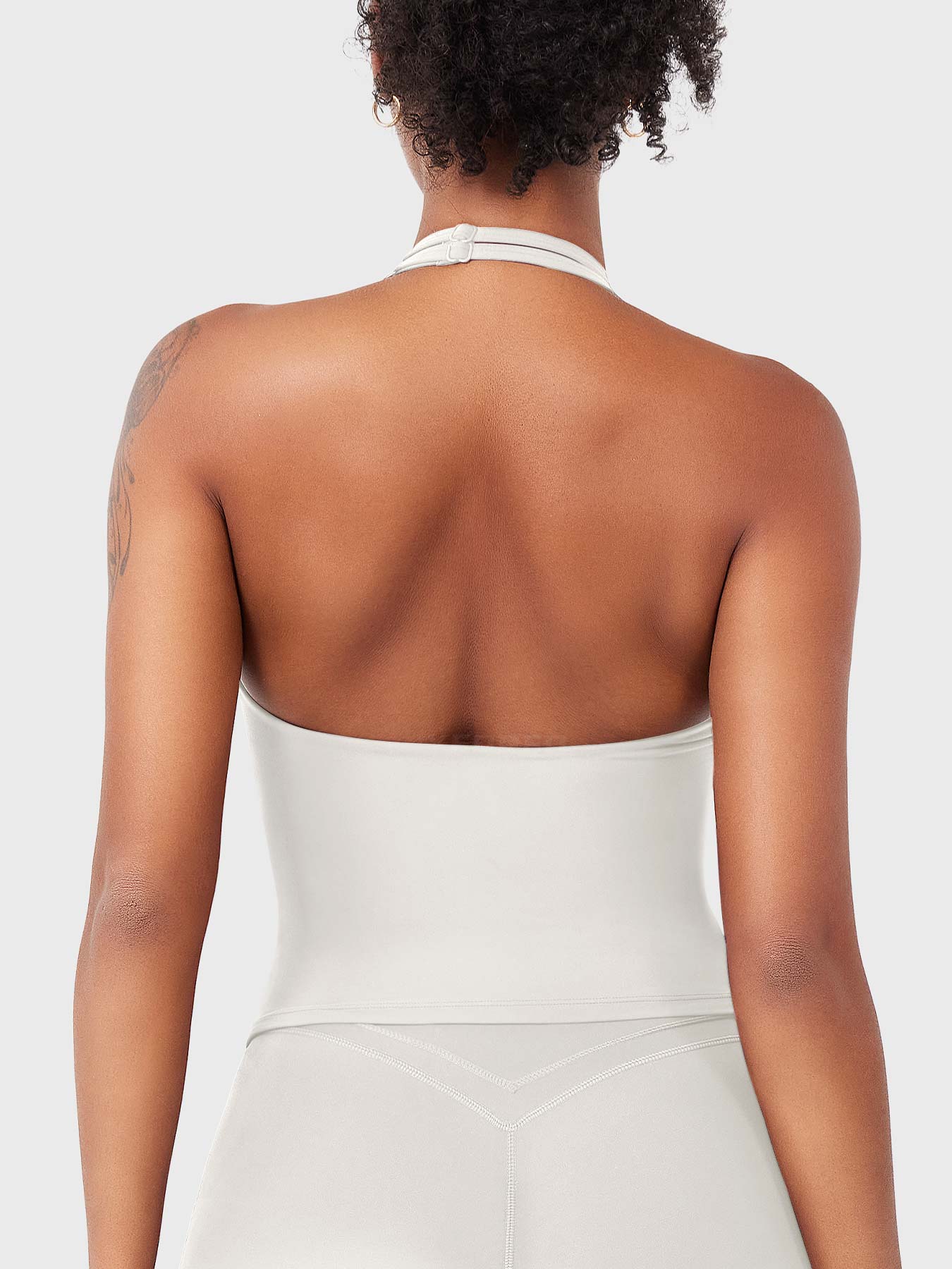 Vorti Elevine V Neck Halter Tank