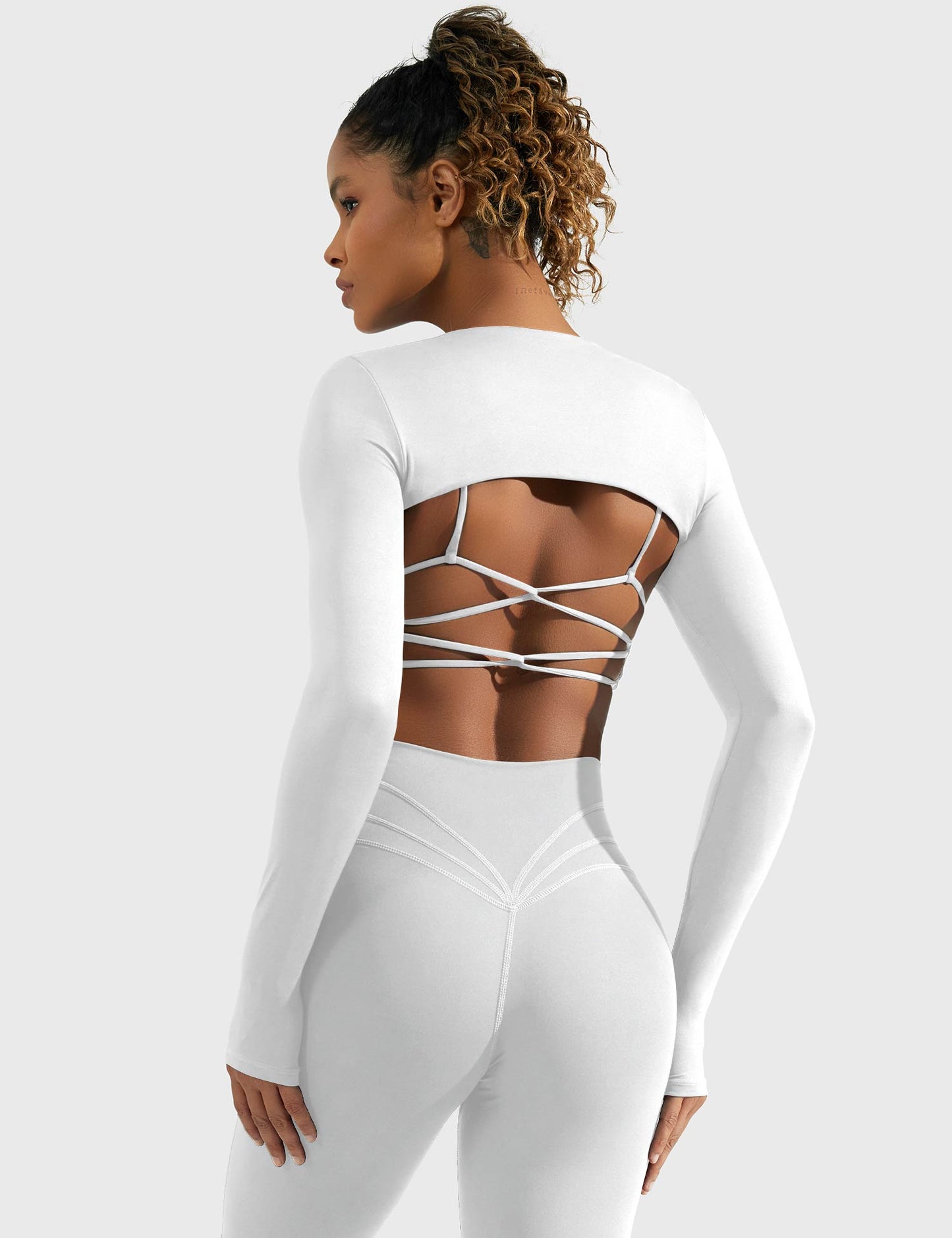 Vorti Crissy Long Sleeve Bolero Shrug