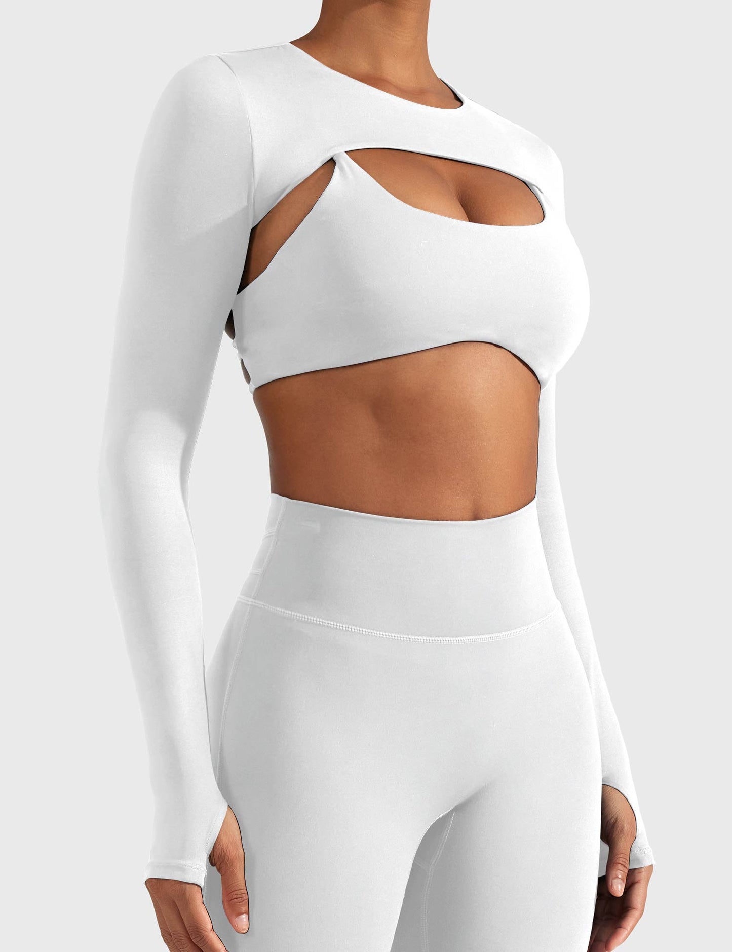 Vorti Crissy Long Sleeve Bolero Shrug