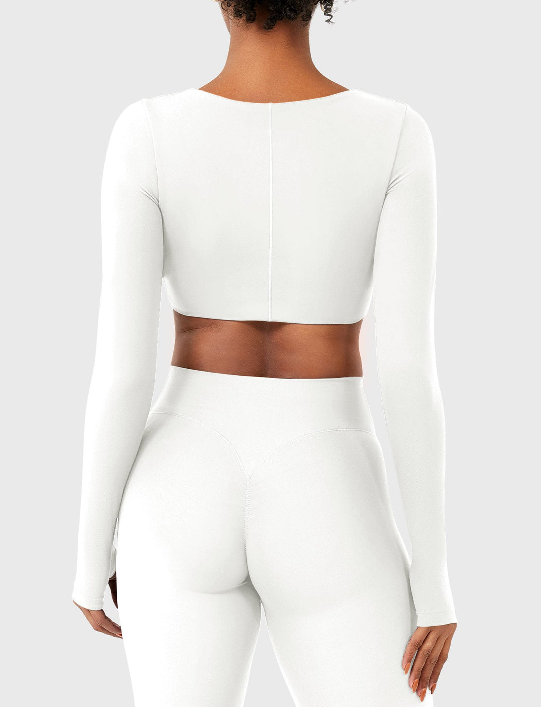 Vorti Agantha Ruched Long Sleeve Top