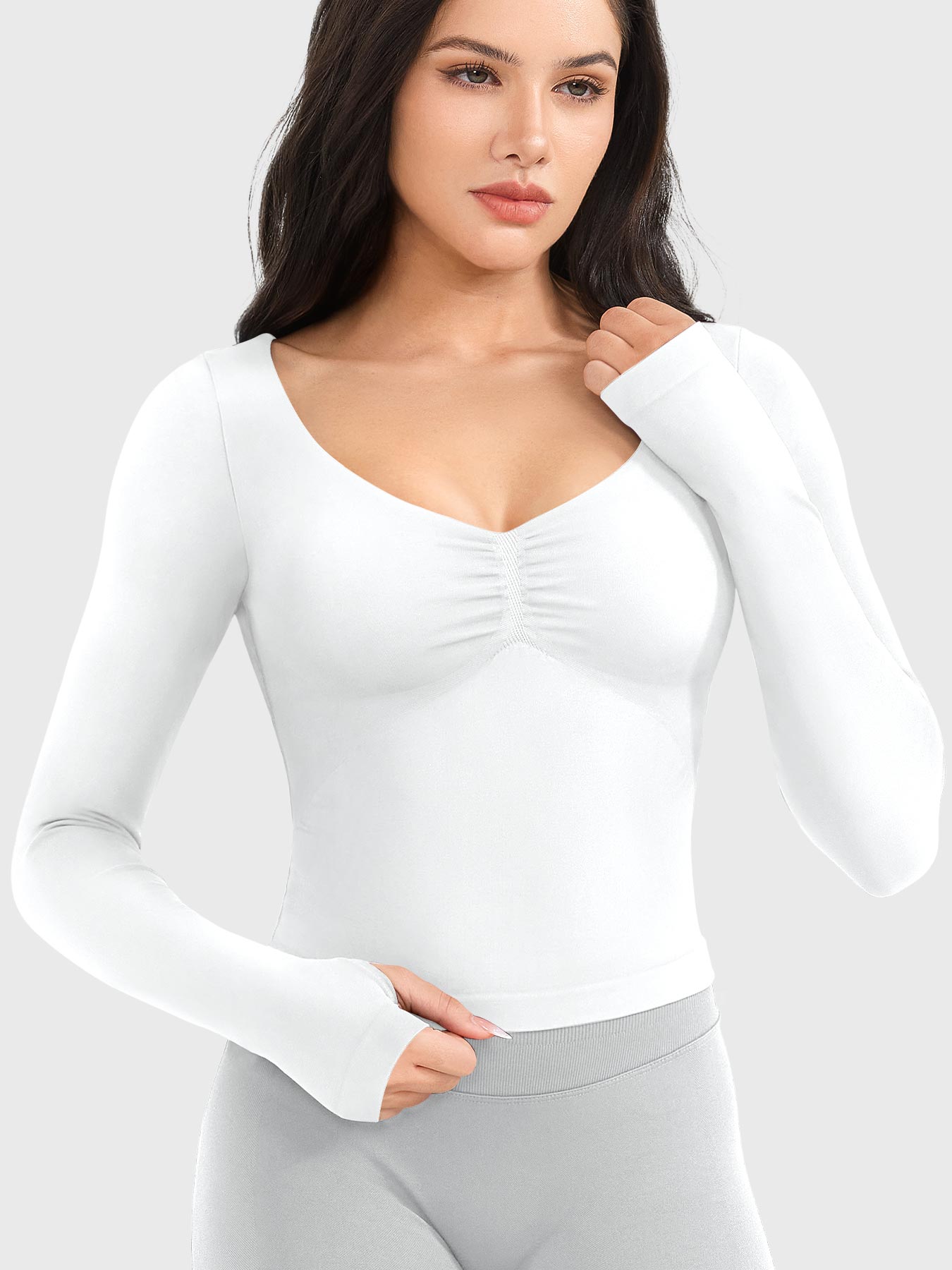 Vorti Agniee Seamless Long Sleeve Top
