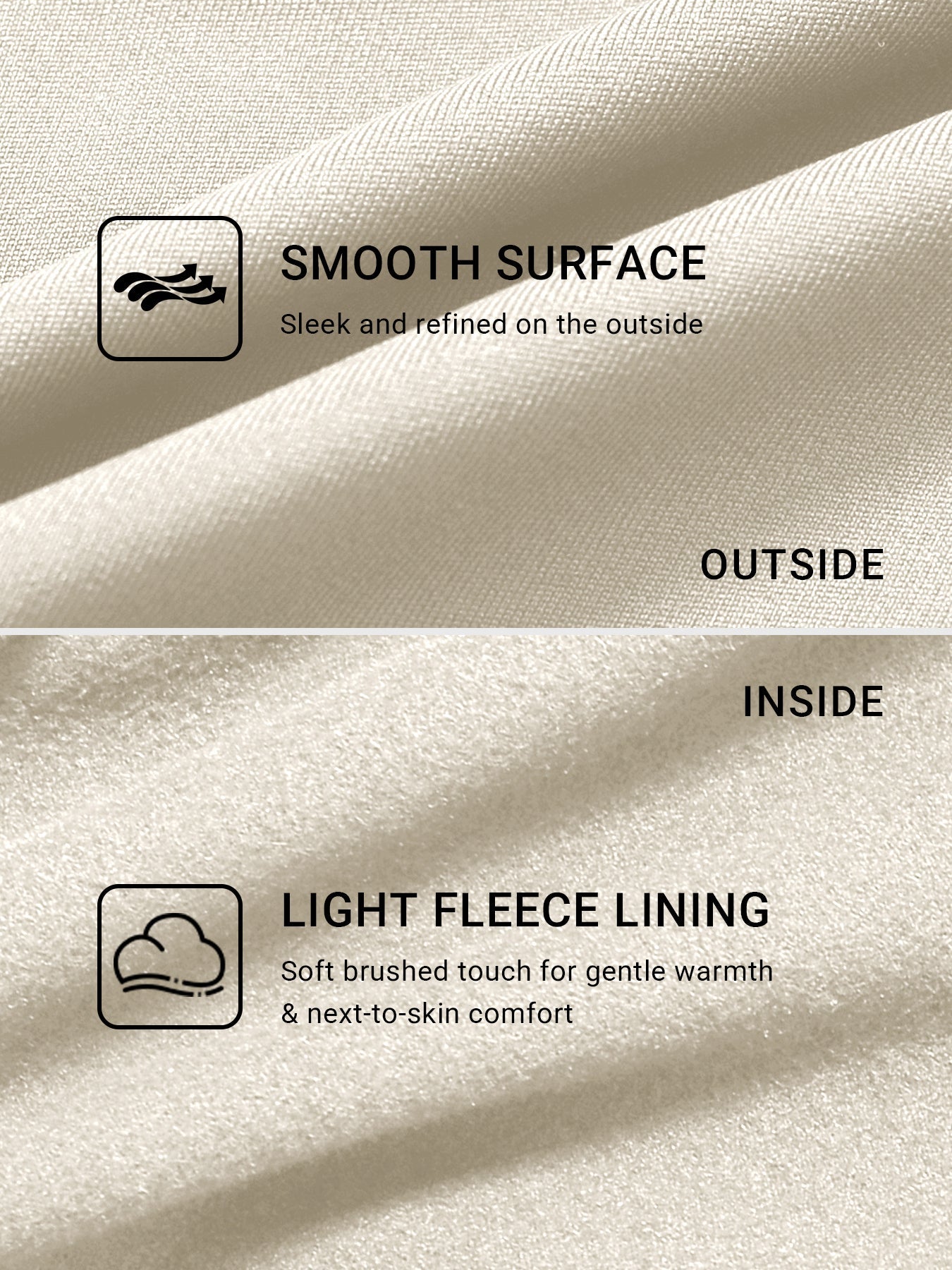 Vorti Eddiy 30.5" Fleece Straight Leggings